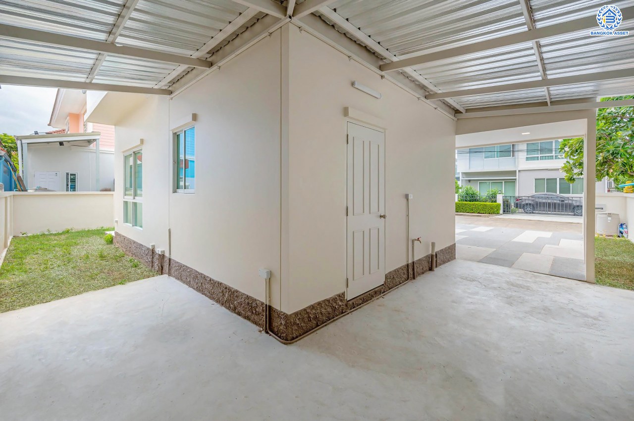 บ้านมือสองตกแต่งใหม่ โครงการ เพอร์เฟคพาร์ค วัดพระนอน จากแบรนด์ Property Perfect เนื้อที่ 56.3 ตร.ว. ฟังก์ชันจัดเต็ม 3 ห้องนอน 3 ห้องน้ำ 2 ที่จอดรถ พร้อม Facilities ครบครัน บนทำเลเชื่อมต่อถนนกาญจนาฯ ใกล้ทางด่วน ศรีรัช-วงแหวนฯ เซ็นทรัลเวสต์เกต และรถไฟฟ้าสายสีม่วง "สถานีตลาดบางใหญ่"